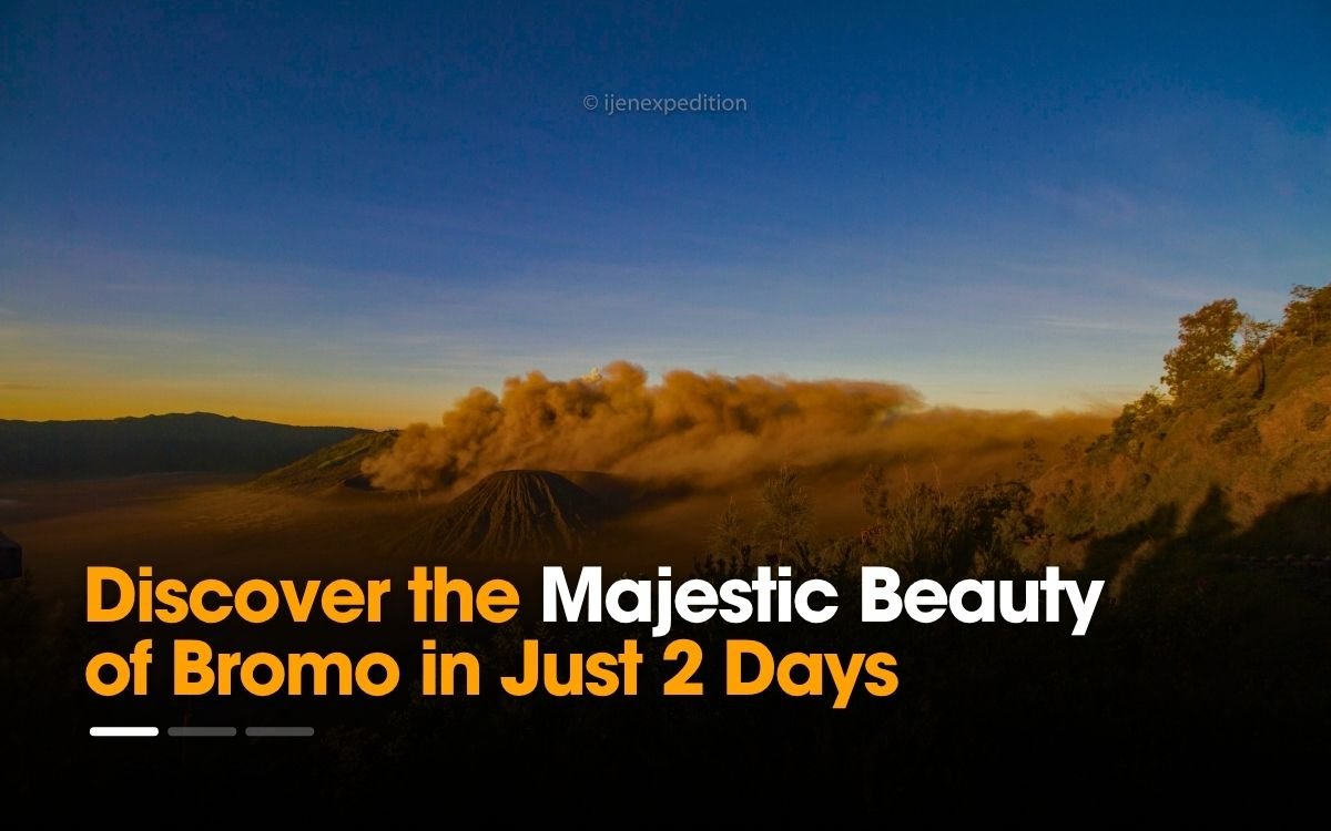 Mount Bromo Tour from Surabaya (2D1N)