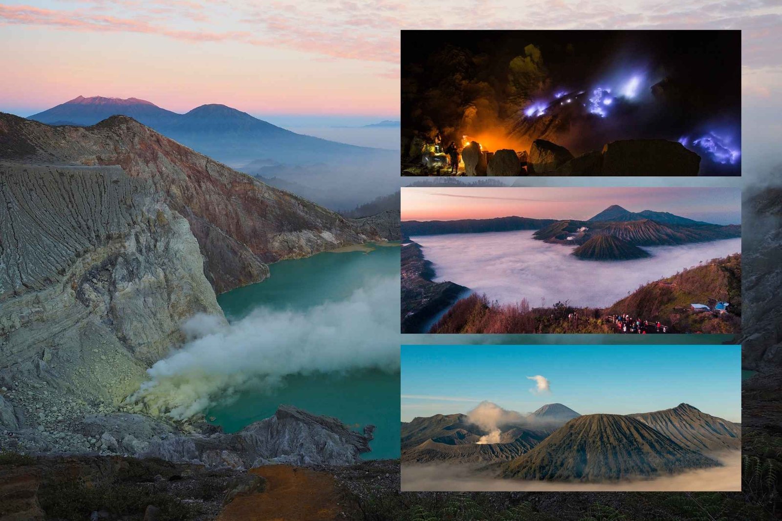 bromo ijen tour east java volcano landscape