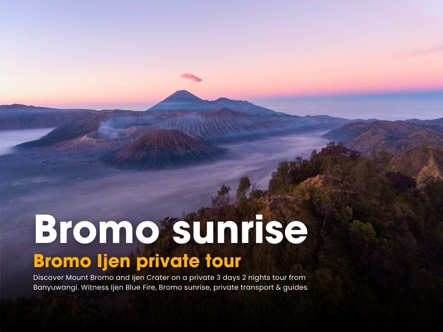 Mount Bromo sunrise viewpoint in Bromo Tengger Semeru National Park